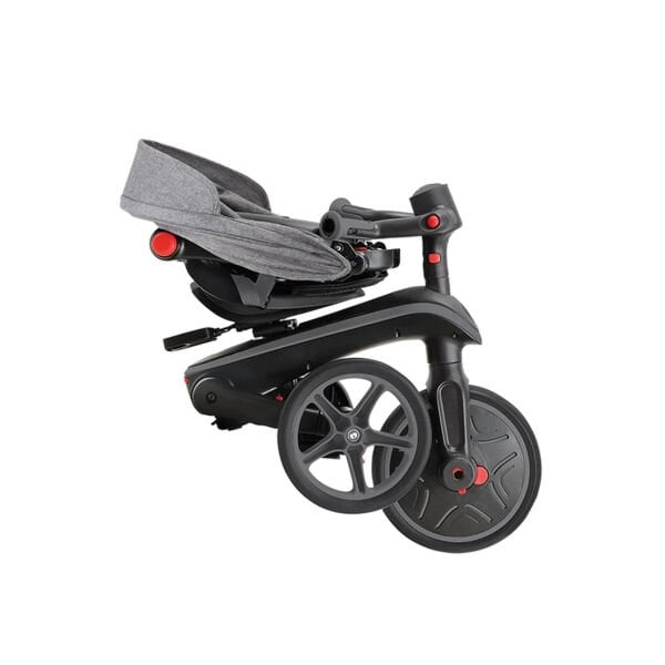 Globber Explorer 4in1 Katlanabilir Bisiklet – Siyah/Gri