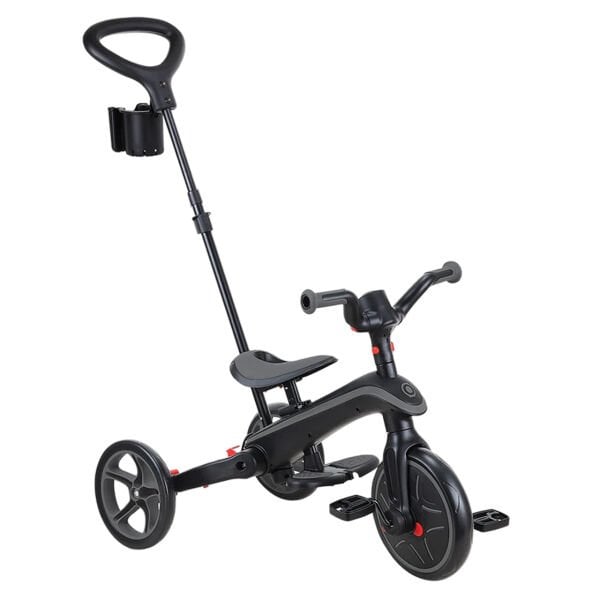 Globber Explorer 4in1 Katlanabilir Bisiklet – Siyah/Gri