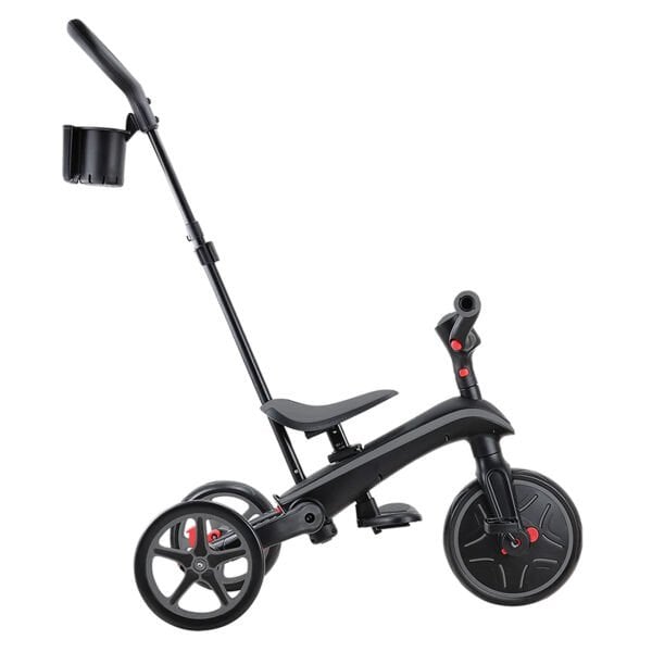 Globber Explorer 4in1 Katlanabilir Bisiklet – Siyah/Gri