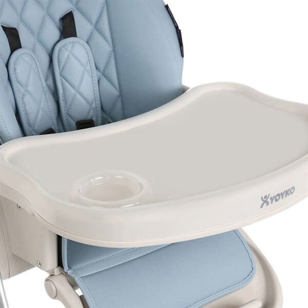 Yoyko Deluxe Mama Sandalyesi – Mavi Silver